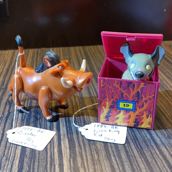 Burger King Other - 2 - BK Lion King Toys